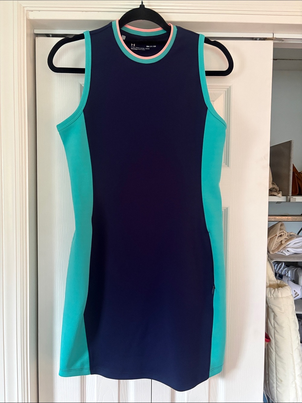 Under Armour Navy and Teal Sleeveless Sport Dress